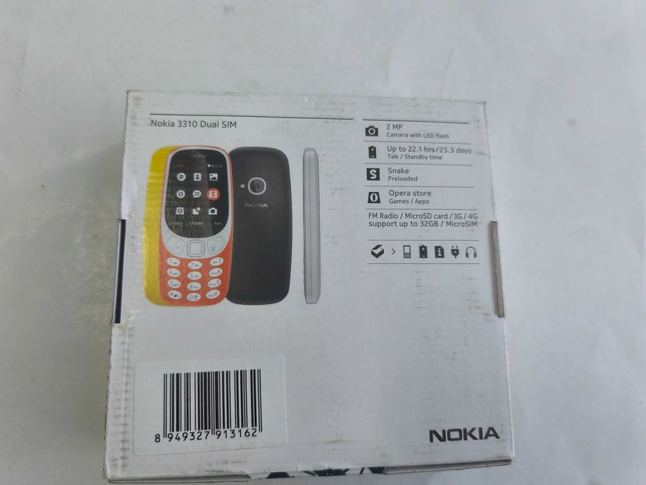 Telefon mobil Nokia 3310 dual sim, design nou.