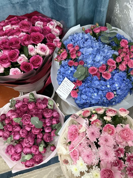 В продаже 4 букета по 8-10тыс