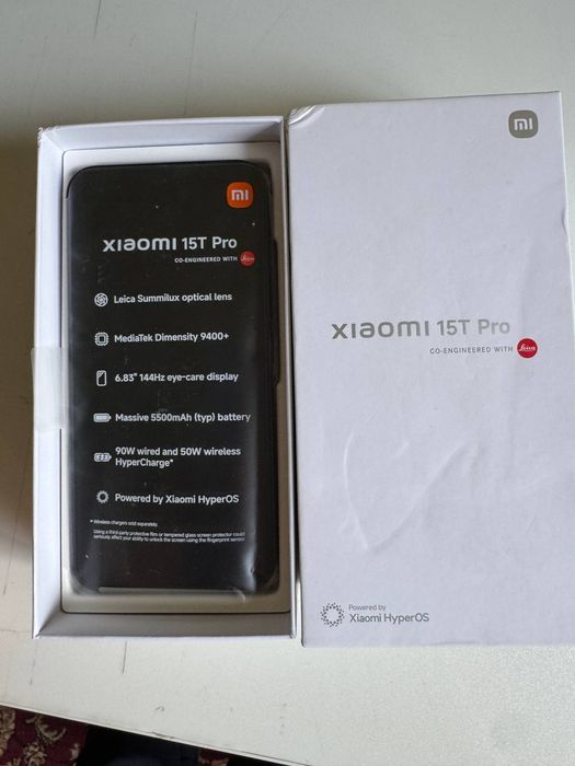 Xiaomi 15T pro 12 gb /1 tb (black)