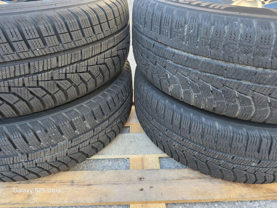 Лети джанти 17ки 5х114.3 Hyundai + зимни гуми 215/60/17 Hankook