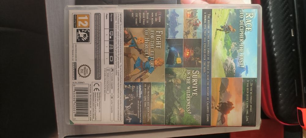Zelda Breath of the wild bote Nintendo switch