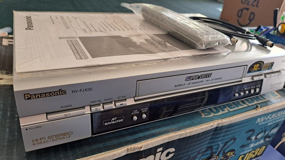 Panasonic NV-FJ630 янги видео магнитафон