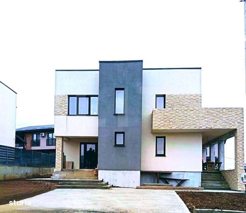 Casa design modern, 157 mp, vedere spre lac, Valea Adanca