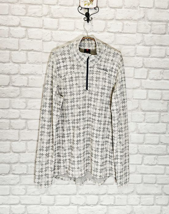 ULVANG 100% Мериносова вълна дамска термо фланелка размер 2XL / XXL