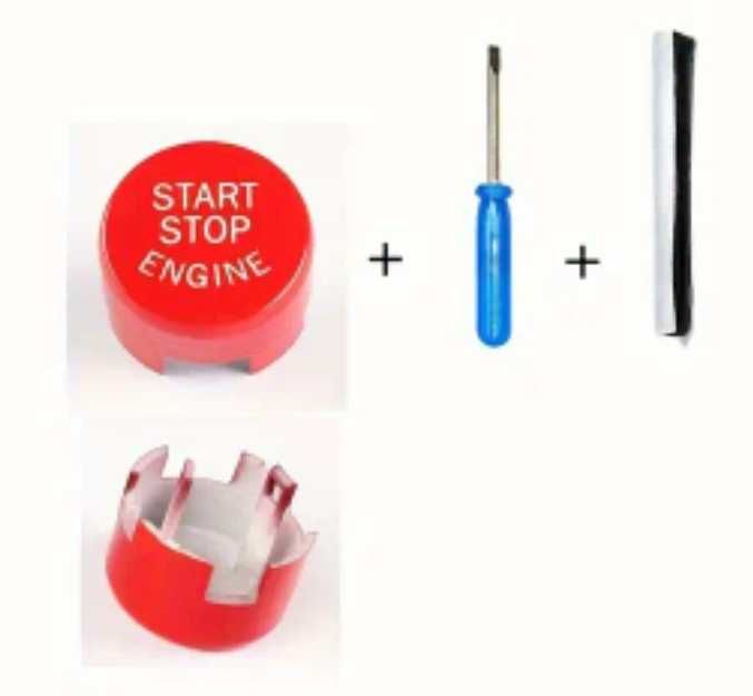 BMW | червен старт бутон