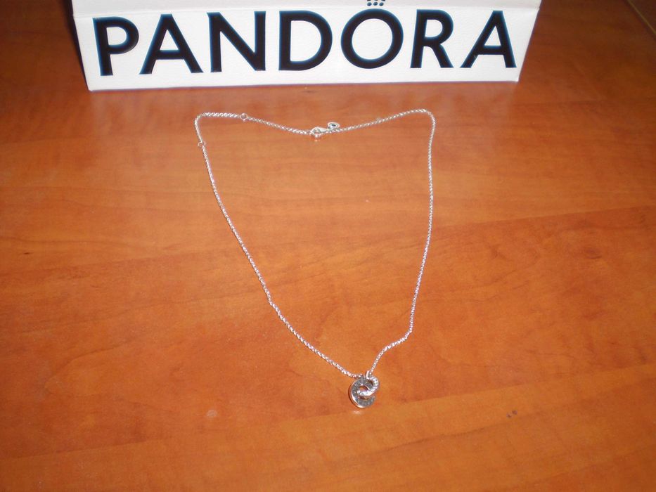 Pandora, lantisor argint 925, pietre zirconiu