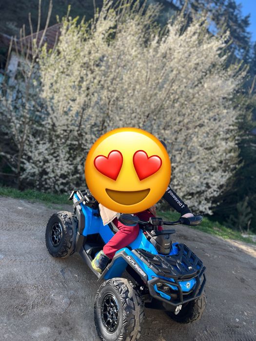 Atv electric canam 6-9ani