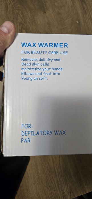 Incalzitor de ceara cu doua vase.