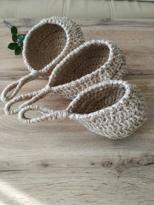 Корзинки из джута