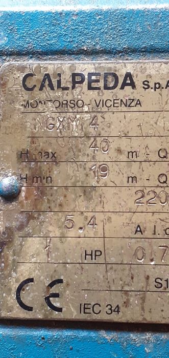 Италиаска водна помпа