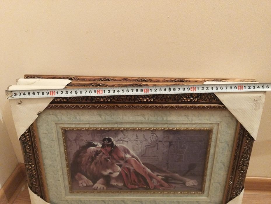 Картина Клеопатра со львом