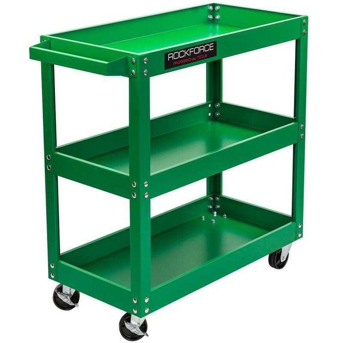 Carucior mobil pentru service cu 3 rafturi Rock FORCE