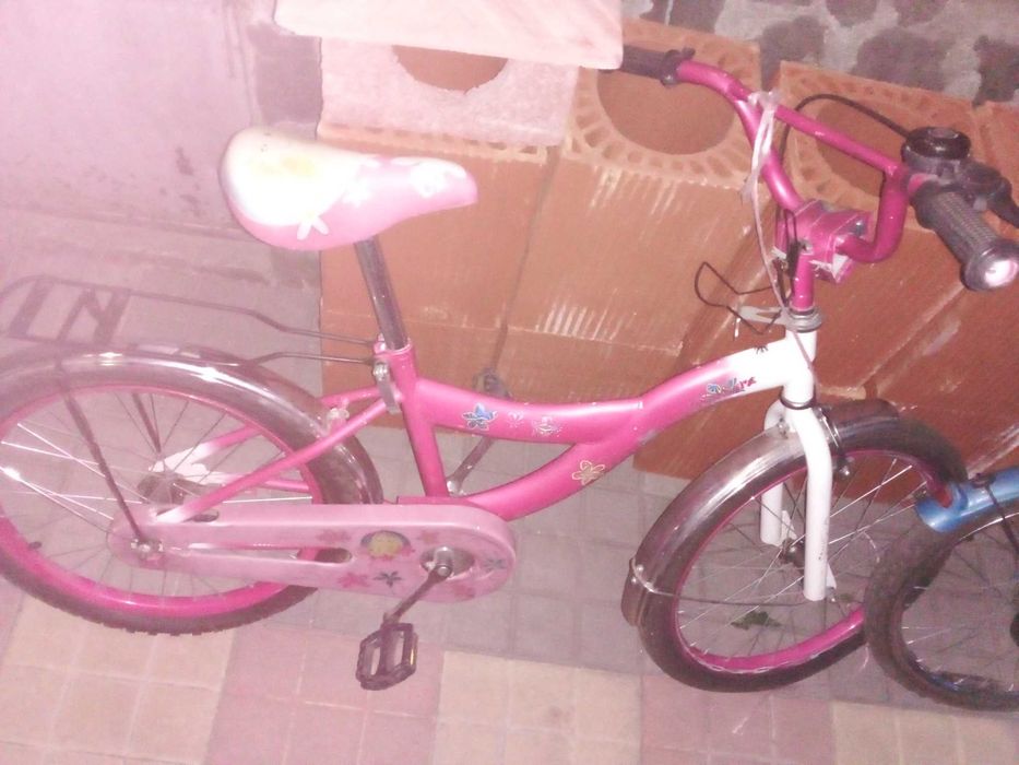 Велосипед розово RACER за момиче!