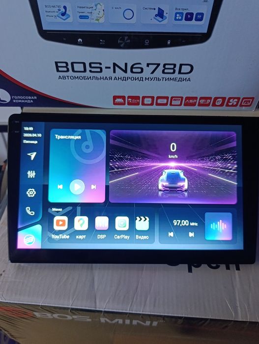 Manitor Android Bos A6+ 9va10 Dyum 4+64GB ishlashi tez yangi