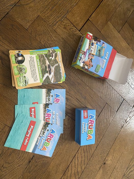 Aruba Happy Families Card Game