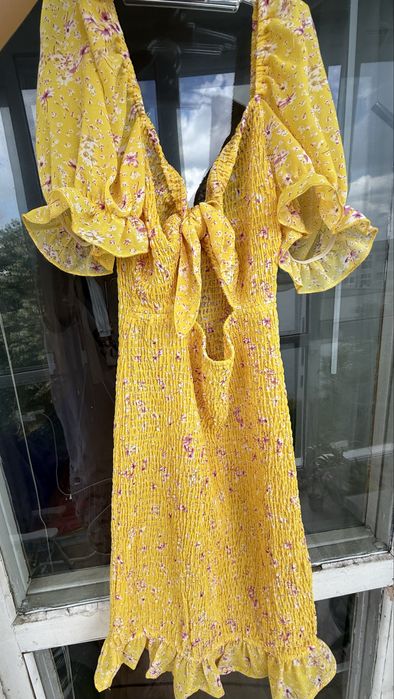 Rochita de vara cu imprimeu floral