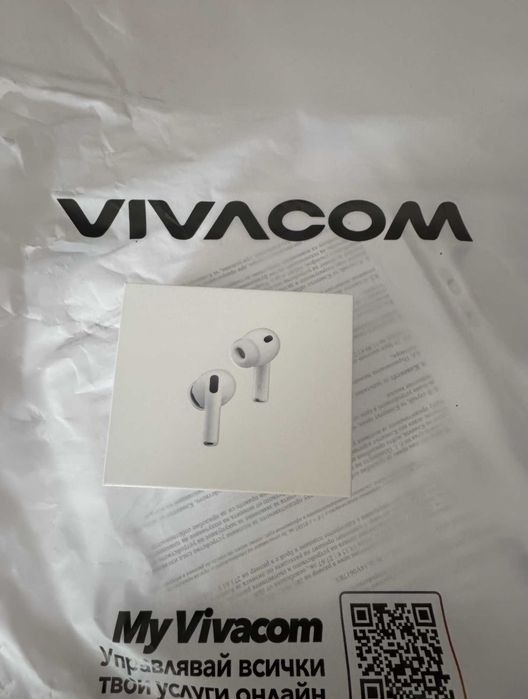 Airpods Pro 3 (трето поколение) с MagSafe кутия, бон и гаранция