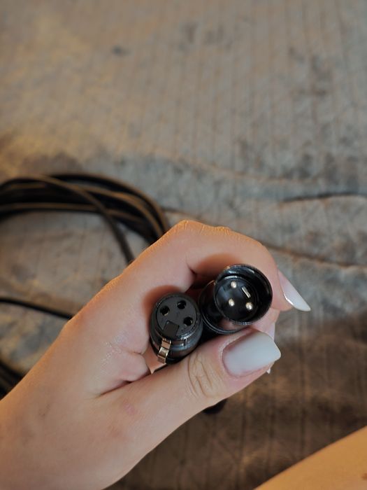 Cablu Microfon Profesional Cordial XLR Mamă - XLR Tată (Germania)