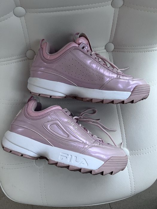 Маратонки розови Fila disruptor