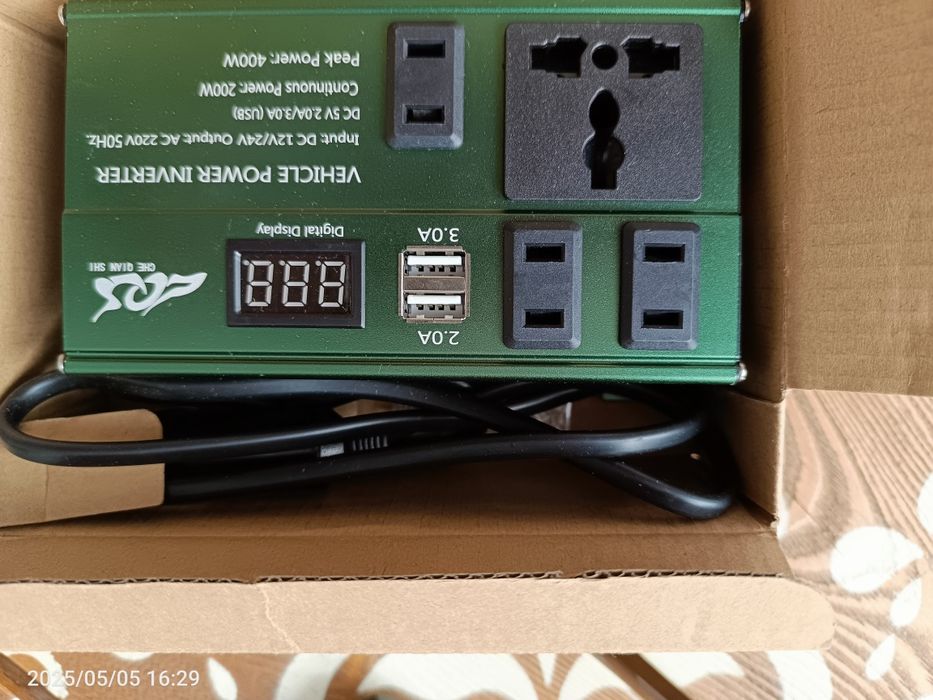 Инвертор для работы в автомобиле