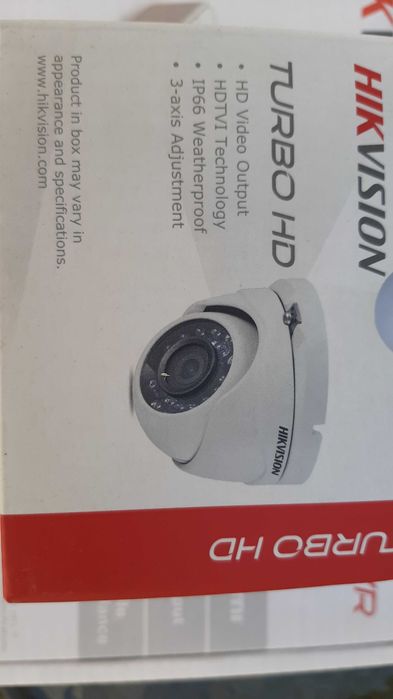 Hikvision turbo hd dvr + 4бр. 2mp.Hd камери