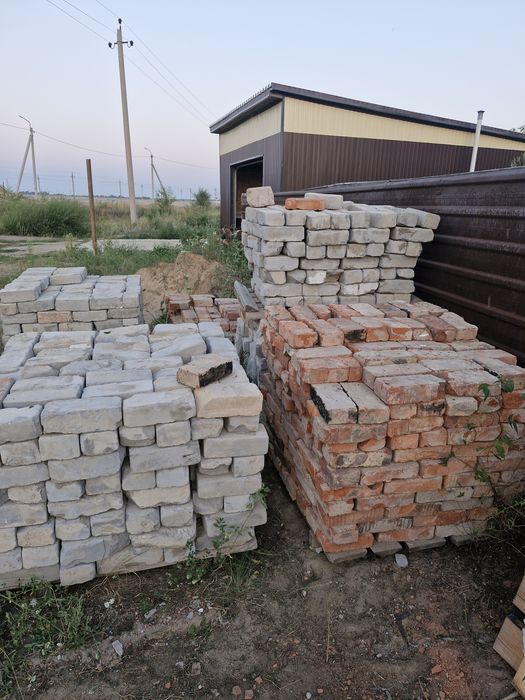 Продам кирпич новый и б/у