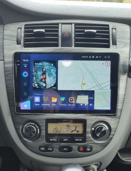 Рамка Lacetti для Teyes 9.0-9.5 дюймов под климат контроль