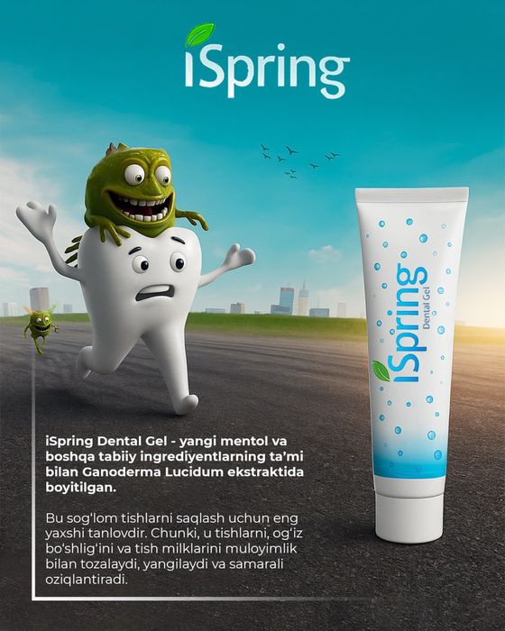 i Spring gel Gano 150.000 narxi dastavka xizmati ham mavjud