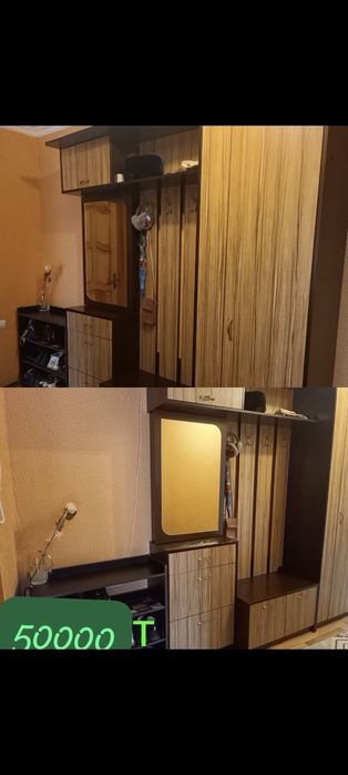 Прихожая шкаф деревянный