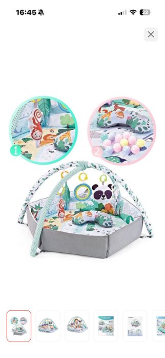 Коврик детский с ишрушками