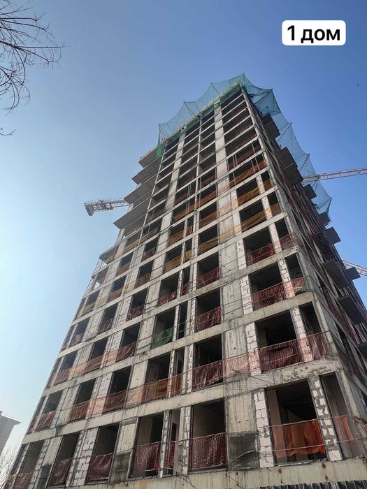 Продам квартиру 2(62 м2)/11/12 в новостройке Harizma от Golden House