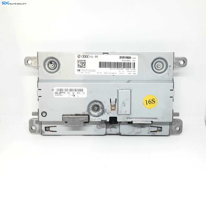 Ecran Display Navigatie MMI Audi Q5 2008 - 2012 Cod 8F0919604 [N0463]