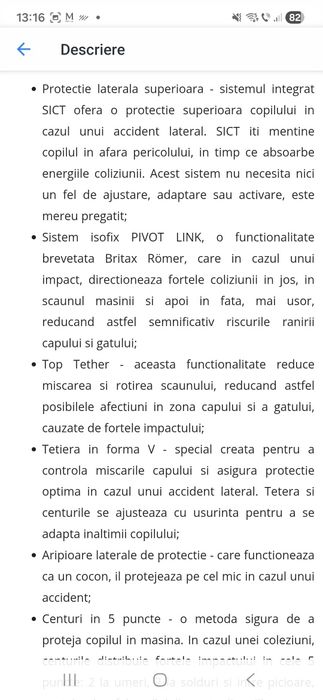 Scaun Auto Britax Romer trifix2