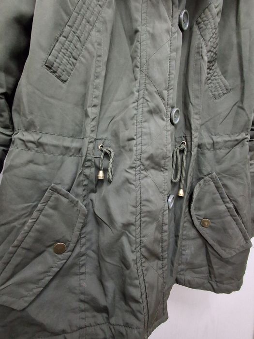 Парка с пух М размер