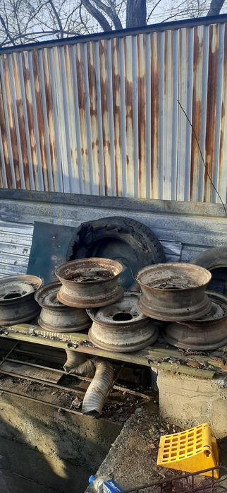 Продам железные а/м диски,бу, 14/15 дм.