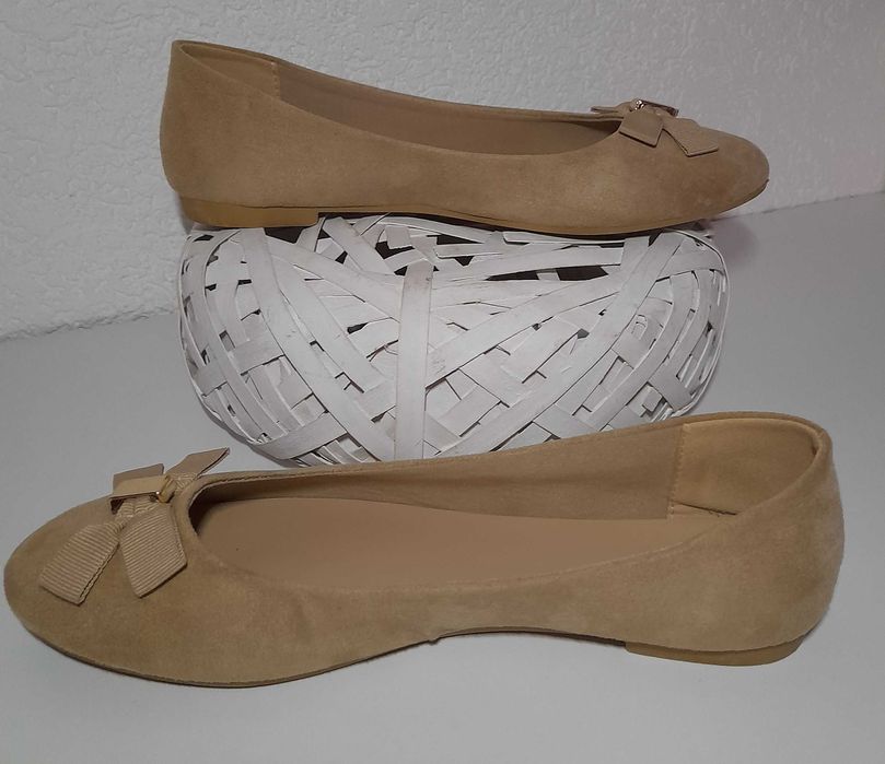 Pantofi fete crem nr.38