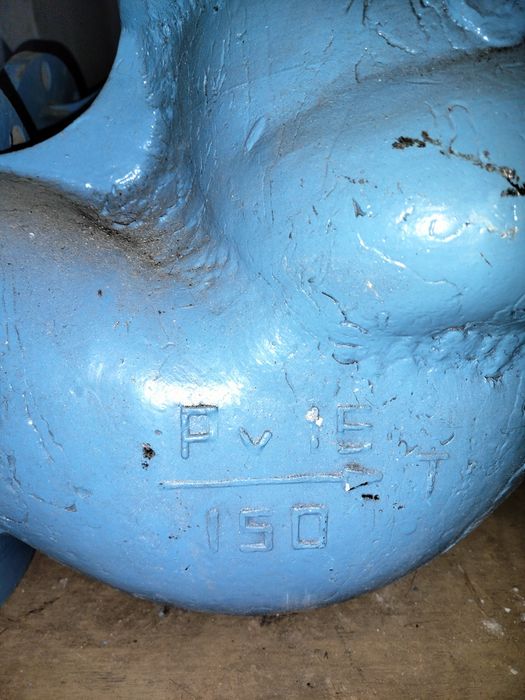 Титановый вентиль ду150