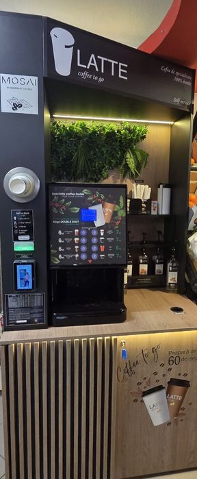 Aparat vending cafea (tip LATTE) – ideal pentru business / venit pasiv