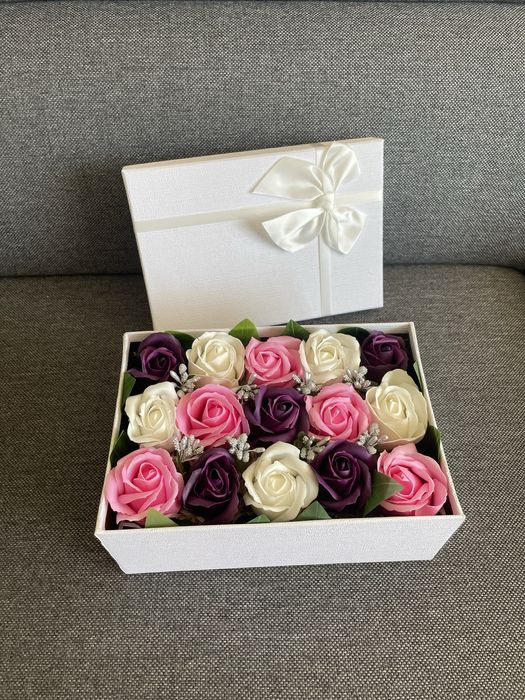 Букети от сапунени рози