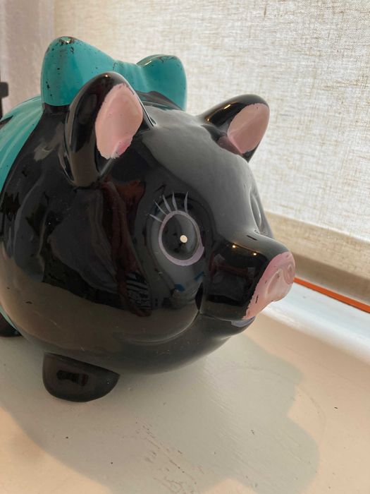 Pucel pusculita camera copilului in ceramica produs in SUA, rar