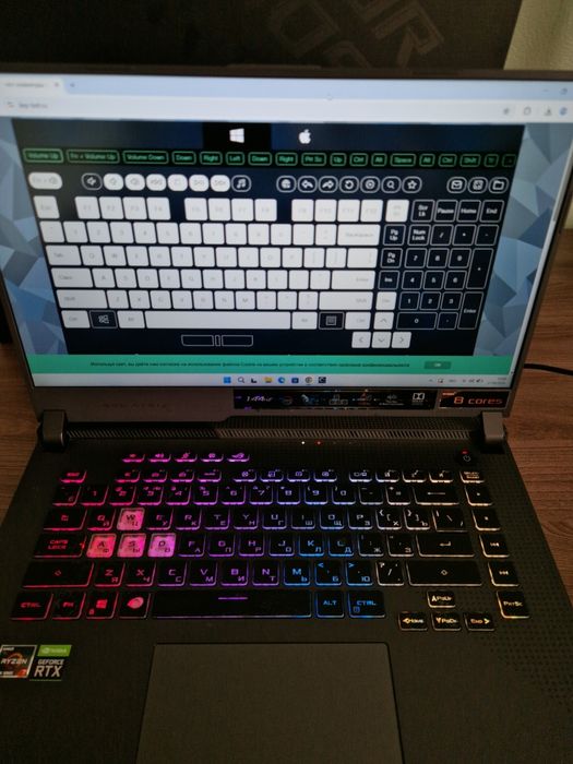 Продам игровой ноутбук Asus rog
