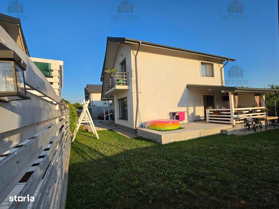 Vila de vanzare  P+1E | 4 camere si 2 bai | Comuna Berceni