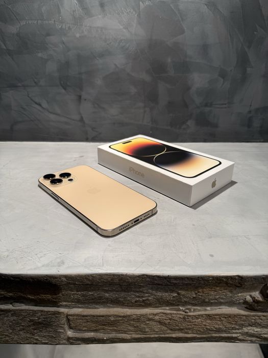 КАТО ЧИСТО НОВ Iphone 14 Pro Max 256 GB Gold