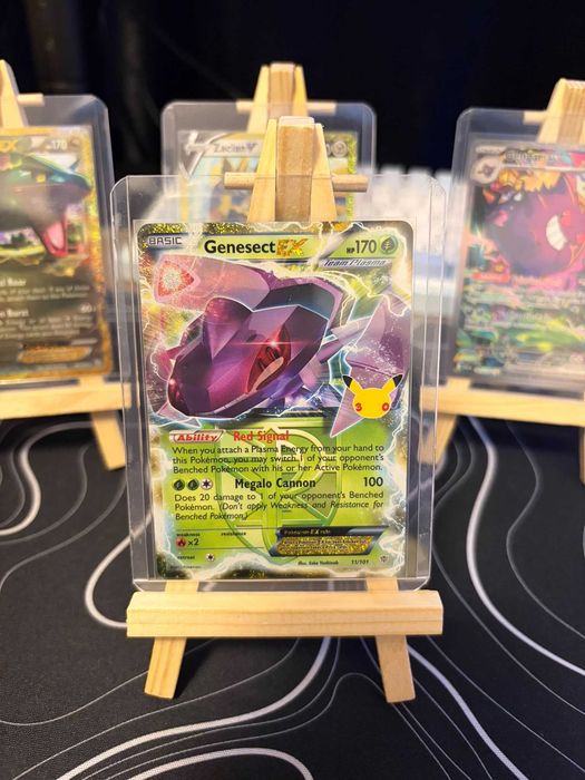 Pokemon TCG - Celebrations 30th - Gengar ex Special Illustration Rare, Rayquaza EX, Zacian V, Genesect EX