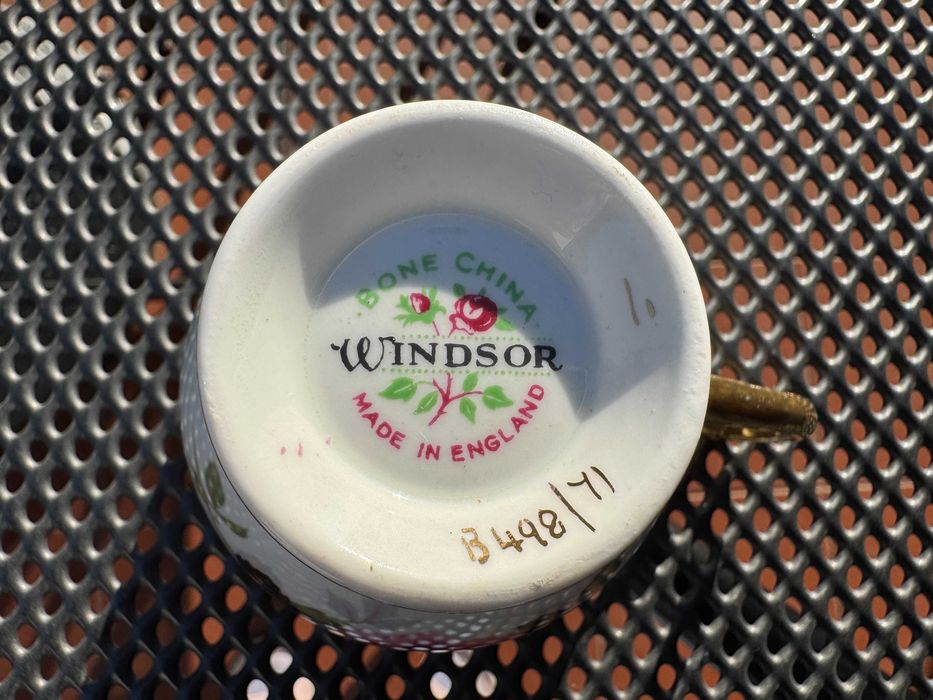 Рядък винтидж сервиз Windsor – Royal Stafford England, Bone China