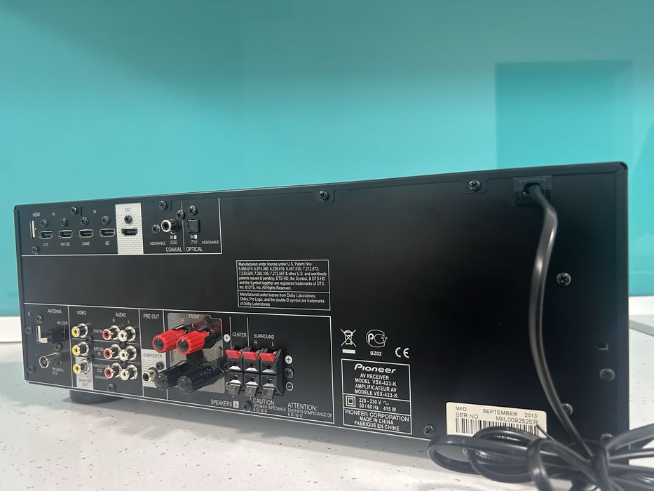 Pioneer vsx-423 receiver amplificator