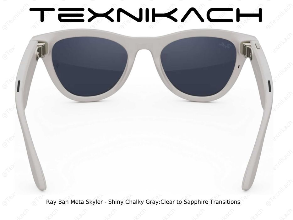Новый • Ray Ban Meta Skyler - Sapphire Transitions • Доставка
