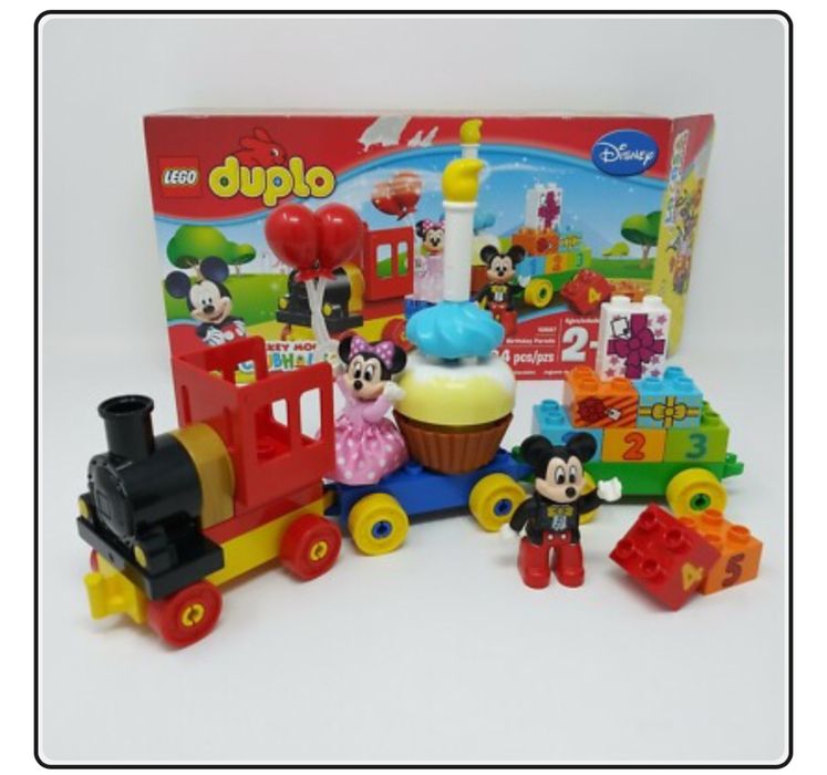 LEGO 10597 DUPLO Minnie & Mickey Mouse Birthday Parade Train