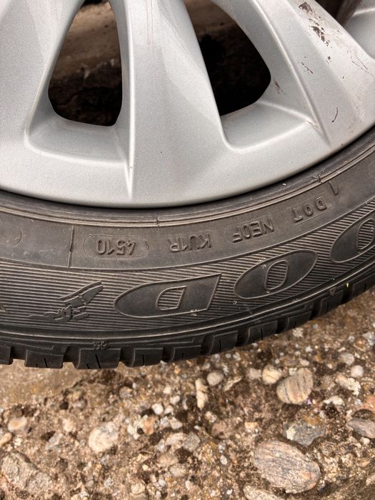 Jante BMW originale, R16, style 282 cu anvelope de iarnă