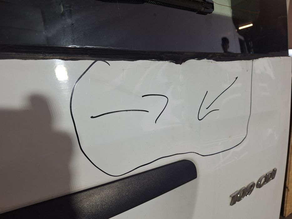 Haion Usa spate Mercedes Vito cu sticla luneta W639 An 2005-2014